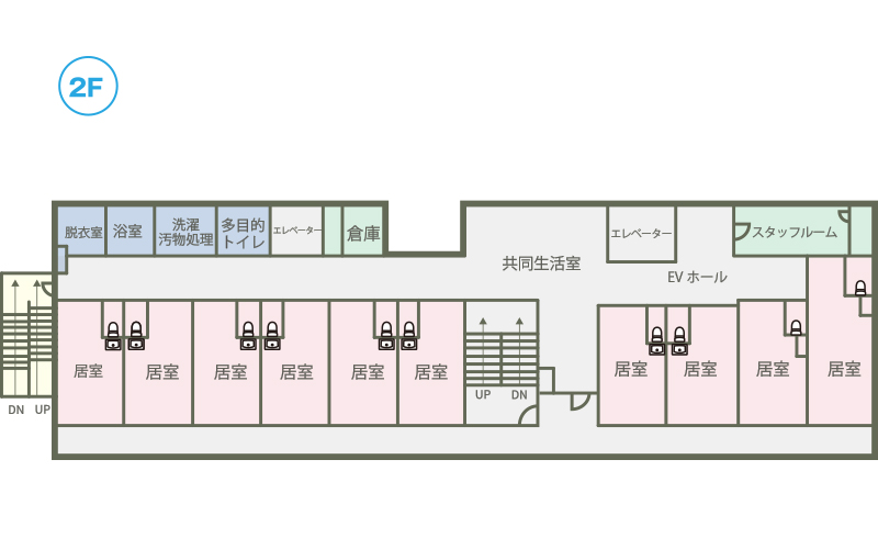 2Fフロアマップ